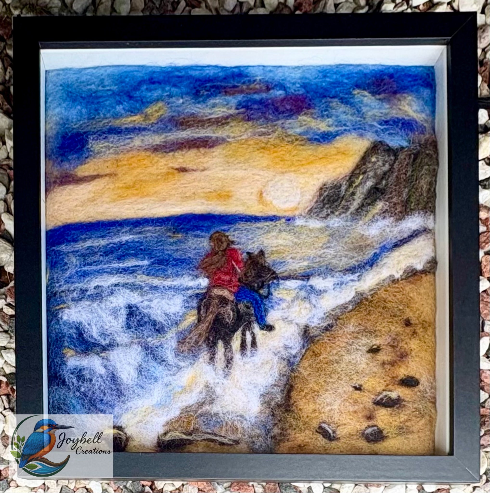 ‘At Peace’ wool art