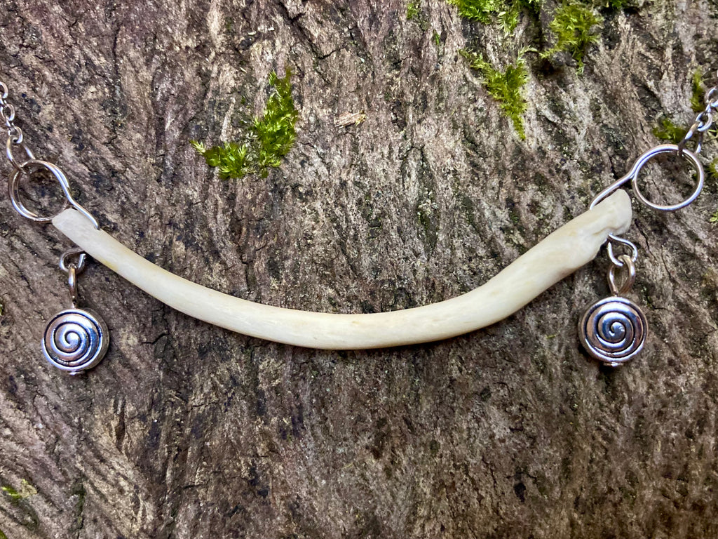 “Viking” bone necklace