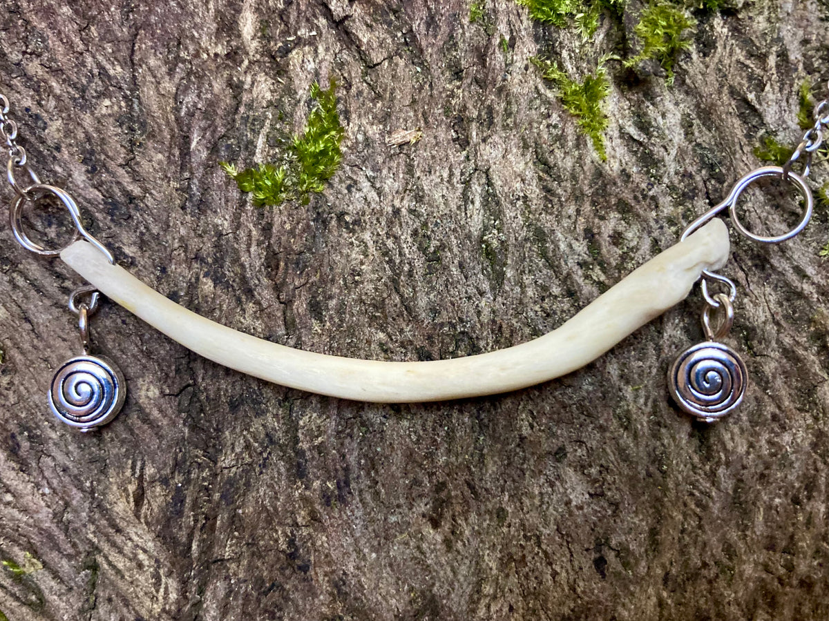 “Viking” bone necklace