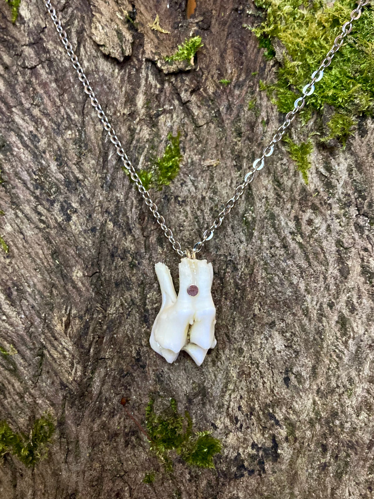 “Broken” bone necklace [reduced]