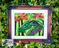 ‘The Forest Dragon’ wool art