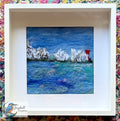 ‘The Needles’ wool art