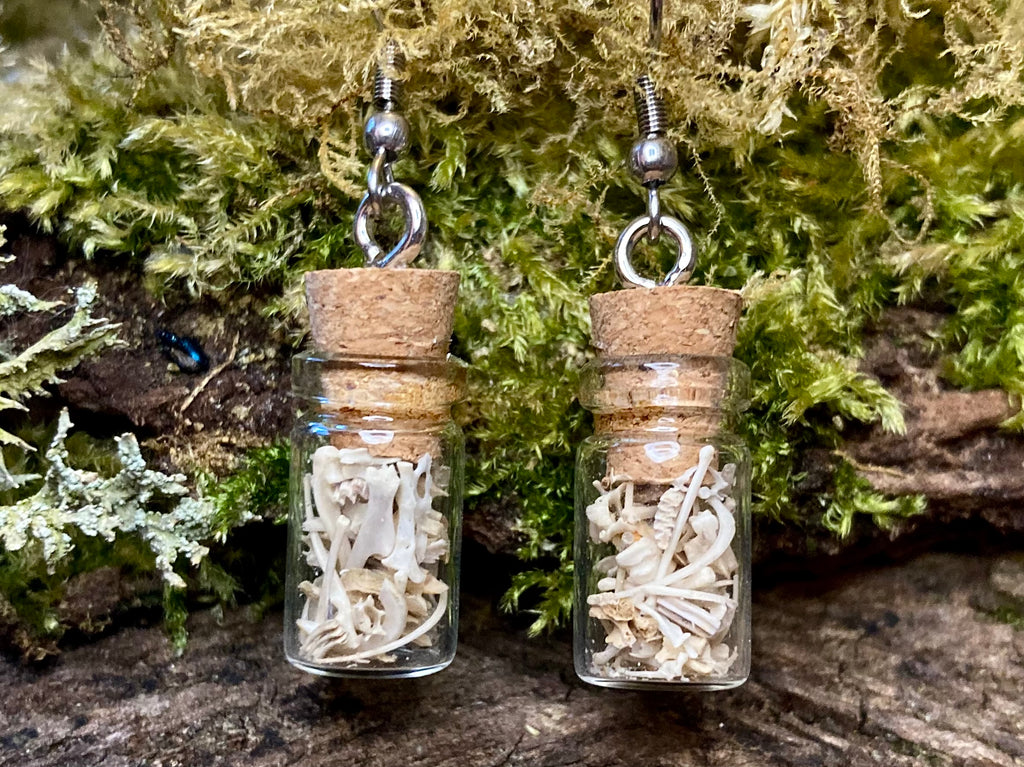 ‘Bone Jar’ earrings