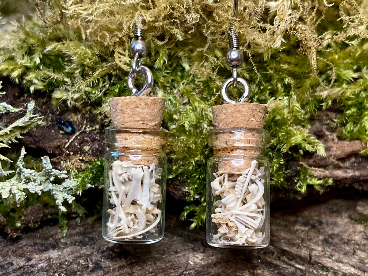 ‘Bone Jar’ earrings