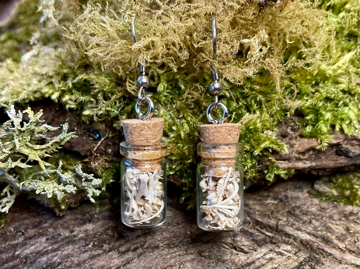 ‘Bone Jar’ earrings