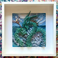‘Azure’ wool art