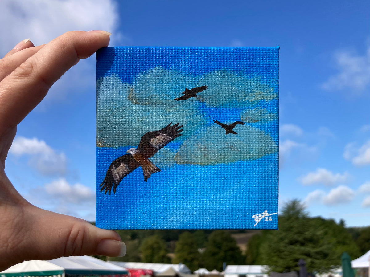 “After the Rain” - acrylic painting