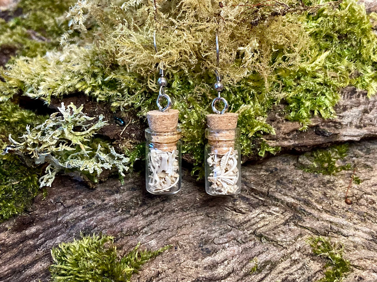 ‘Bone Jar’ earrings