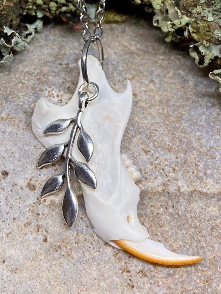 Jawbone necklace