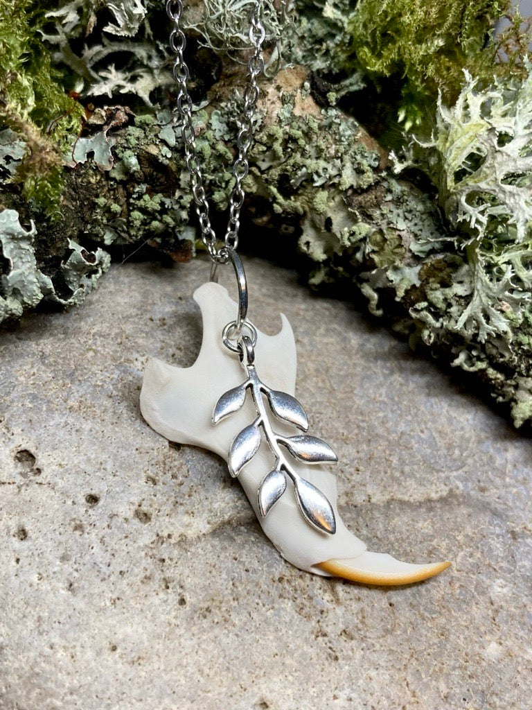 Jawbone necklace