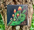 'Mushroom and Moss' - acrylic painting